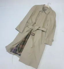 DAKS ベージュ トレンチコート メンズ