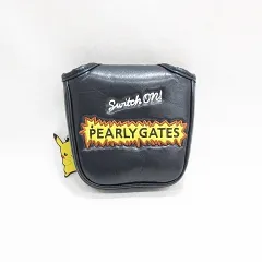 パーリーゲイツ　ピカチュウ　マレットカバー　ネイビー パーリーゲイツ PEARLY GATES ゴルフ ヘッドカバー パターカバー
