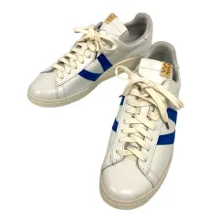 ビズビム VISVIM 0121102002003 21SS CORDA-FOLK スニーカー シューズ ロゴ US10 白 ホワイト 青 ブルーのサムネイル