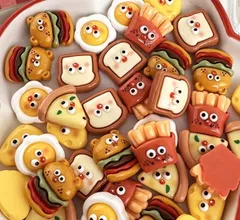 4個入り　デコパーツ　デコレーション