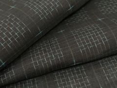 平和屋着物＊夏物　紗紬　変わり格子　正絹　逸品　AABH6426jd 平和屋着物＊夏物 紗紬 変わり格子 正絹 逸品 AABH6426jdの通販 by