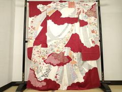 801正絹振袖白熨斗目155cm~ - メルカリ