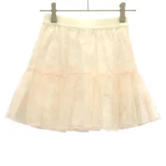Christian Dior クリスチャンディオール キッズ レースデザインスカート 3WBM11SKTD ホワイト ピンク 8