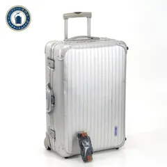 リモワ トラベルバック トパーズ 63L 2輪 RIMOWA - リモワ トパーズ 63L M 2輪 TSAロック アルミニウム シルバー