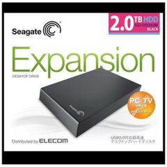 SEAGATE 2TB 外付けハードディスク SGD-MX020UBK - メルカリ