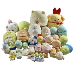 스미코구라시 굿즈 대량 정리 상품 봉제인형 마스코트 토카네 고양이 시로쿠마 펭귄 돈까스 등 현상품 3.3kg