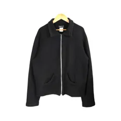 AGNES.B 90-00s SWEAT ZIP UP JACKET BLACK サイズ3 アニエスベー スウェット ジップアップ ジャケット アウター 大名店