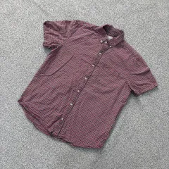 L ギャップ メンズ CHECK 半袖 シャツ シャツ 0416J