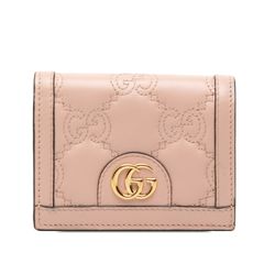 新品 GUCCI グッチ GGマーモント ハート ピンク ポーチ 476165 - メルカリ