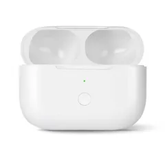 充電器 エアーポッズプロ用充電ケース Pro交換用充電器 ワイヤレス充電 Airpods Bluetoothペアリング可能 Pro第1世代&第2世代との互換性あり (ホワイト) 充電ケース、Airpods