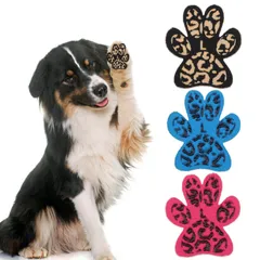 シール 肉球シール シール フローリング 肉球 犬 転倒防止 犬 足裏 犬 靴下 保護 靴下 小型犬 犬用 すべり 中型犬 ペット用 大型犬 老犬 靴 シニア犬 すべり止め 後ろ足 フットパッド 滑り止め (M) BINGPET