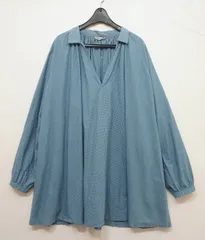 Veritecoeur (F) ギンガムチェック プルオーバートップス ブラウス スキッパーシャツ ヴェリテクール VC-627　K4-52のサムネイル
