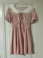 リズリサ ツアーベルベット レースアップ ONE PIECE ラテギャル 量産型