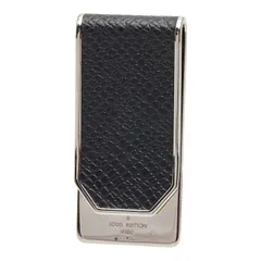 ルイ ヴィトン タイガ パンス ア ビエ ネオ LV クラブ マネークリップ ビルクリップ 札ばさみ  M00271 シルバー ブラック レザー メタル レディース LOUIS VUITTON【1-0265892】のサムネイル