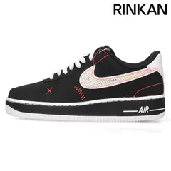 ナイキ  CU6646-001/Air Force 1 Low '07 LV8 Black/Bright Crimson エアフォース1 ロースニーカー メンズ 27cm