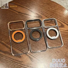 新品 透明ケース MagSafe対応 回転スタンド iPhoneケース 保護ケース 3色選択可 iPhone17/17pro/17pro max/16/15/14/13/12 多機種対応 耐衝撃 ソフトケース