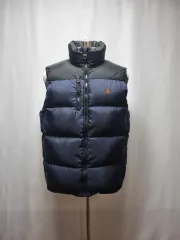 ポロ ラルフローレン ネイビー ダウン ベスト
