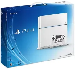 【中古】PS4ハード プレイステーション4本体 グレイシャー・ホワイト(HDD 500GB / CUH-1100AB02)
