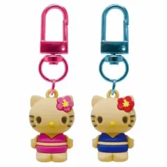 【新品】キーホルダー ハローキティ 日焼けA PVCペアキーホルダー 「サンリオキャラクターズ」