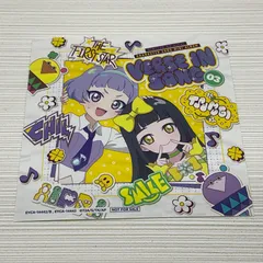 未使用品　ジャケットイラスト ステッカー CD ひみつのアイプリ キャラクターソングミニアルバム VERSE IN SONG 03 封入特典 チィつむぎ柄　シール