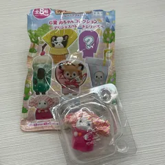 未使用品　マシュマロねずみの小さい赤ちゃん（エドワード） 赤ちゃんコレクション ～デリシャスパレードシリーズ～ 「シルバニアファミリー キラキラくじ ～デリシャスパレード～