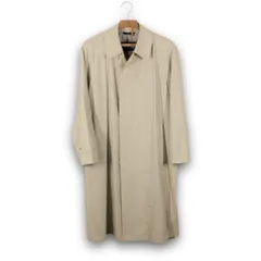 02【美品】DAKS ダックス コート 5 Y5 メンズ M スプリングコート 綿 コットン 日本製 クリーニング済みのサムネイル