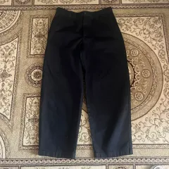 UNIQLO U(ユニクロユー) ワイドフィット チノ 85 ブラック