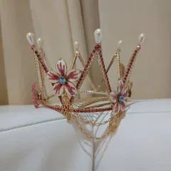 Sugar Kei シュガーケイ ティアラ チョーカー イヤリング 3点セット フラワーモチーフ カラフル ビジュー ブライダルアクセサリー 結婚式 前撮り フォトウェディング パーティー