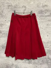 コムコム　ジャージプリーツスカート CdG刺繍のサムネイル
