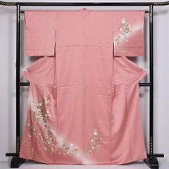 桜の花柄ピンク色打掛 キララシリーズはなびら、サクラ吹雪、 - メルカリ