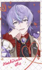 ANYCOLOR株式会社 Melty Valentine にじさんじ 星導ショウ/ランダムチェキ風カード 白枠