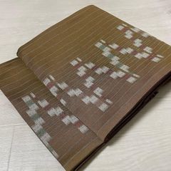 しし8さま専用 ざっくり紗紬☀️着物 - メルカリ