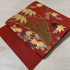 さんび 名古屋帯 葡萄 れいすい帯 未使用品 【MITSUKOSHI】 - メルカリ