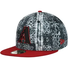 ニューエラ メンズ アクセサリー 帽子 Mens New Era Black Arizona Diamondbacksands 59FIFTY Fitted Hat Dbk Black ブラック
