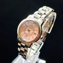 CITIZEN wicca ソーラー腕時計 ピンク文字盤 レディース エコドライブ 稼働品 E011 可愛い 人気 シチズン