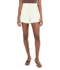 ペイジ レディース ボトムス ハーフパンツ・ショーツ Paige Dani Short W Front Yoke Stitch Through Pockets Toasted Ecru エクリュ