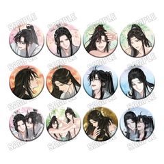 魔道祖師 名台詞缶バッジvol.5 ブラインド 10点セット THEキャラカフェ 