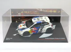 【中古】ミニカー [単品] 1/43 Volkswagen Polo R WRC Rally GB 2013 #7(ホワイト×ブルー×グレー) 「ラリーカーコレクション全国版 104」 同梱品