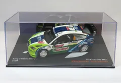 【中古】ミニカー [単品] 1/43 Ford Focus RS WRC Rally D’Italia Sardegna 2006 #4(ライトグリーン×ホワイト×ブルー) 「ラリーカーコレクション全国版 107」 同梱品
