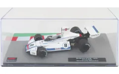 【中古】ミニカー [単品] 1/43 BRABHAM BT44B 1975 Carlos Pace 1975 Brazilian Grand Prix #8(ホワイト) 「F1マシンコレクション全国版 63」 同梱品
