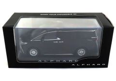 中古】ミニカー 1/30 トヨタ アルファード(ブラック) カラーサンプル用