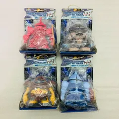 【未使用品】【４種セット】 機動戦士ガンダム ライト付きキーホルダー 1・2・3  シャア専用ゲルググ、アッガイ、ギャン、ゴッグ バンプレスト BANPREST