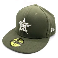 NEWERA ニューエラ HOUSTON ASTROS ヒューストンアストロズ 59FIFTY ベースボールキャップ オリーブ Size 7 5/8 (60.6cm)