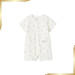 【新品】 [ジェラート ピケ] BABYぬいぐるみ柄ロンパース PBCO259083 ユニセックスベビー OWHT 1