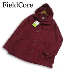 新品 未使用★ FieldCore ワークマン 【コットン キャンパー】 マウンテン パーカー Sz.3L メンズ アウトドア 大きい 特大