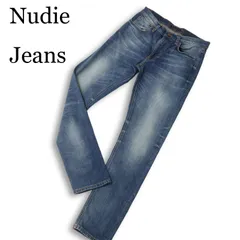 Nudie Jeans ヌーディージーンズ Lean Dean★ ストレッチ USED加工 スリム デニム パンツ ジーンズ Sz.30 メンズ