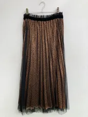 BEAMS HEART ビームスハート ロングスカート ブラウン