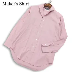 Maker's Shirt メーカーズシャツ 鎌倉 通年★ 長袖 チェック  シャツ 日本製 Sz.39-83 メンズ