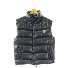 MONCLER ネイビー ダウンベスト - メルカリ
