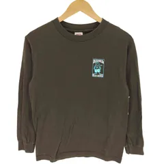 ユーズドフルギ USED古着 {{BIRDWELL}} 90S メキシコ製 バーディ君 キャラクター ロゴ 両面 プリント L/S カットソー ロンT メンズ import：S 